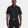 Deals 🥰 Under Armour Men's Performance Stripe Polo 😉 -Frogg Toggs-shop 1361823 black 73416.1655328988