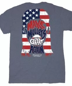 Best Pirce 🧨 Straight Up Southern Make Mullets Great Again T-Shirt 🥰