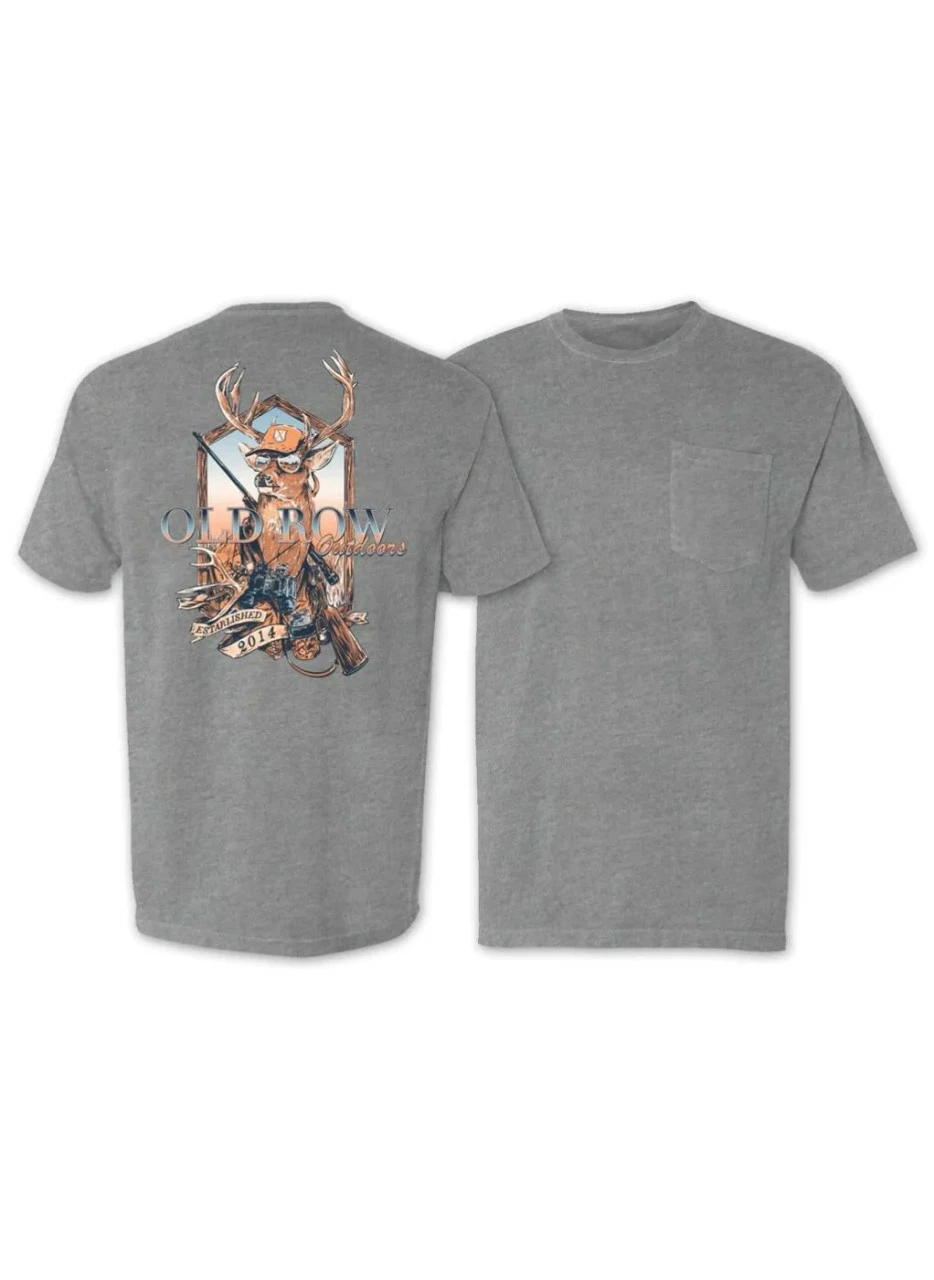 Deals ⌛ Old Row Hunting Buck Pocket Tee ❤️ 3 Deals ⌛ Old Row Hunting Buck Pocket Tee ❤️