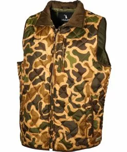 Hot Sale 🥰 Local Boy Outfitters Local Boy Men's Quilted Vest - Old School Camo 🎁