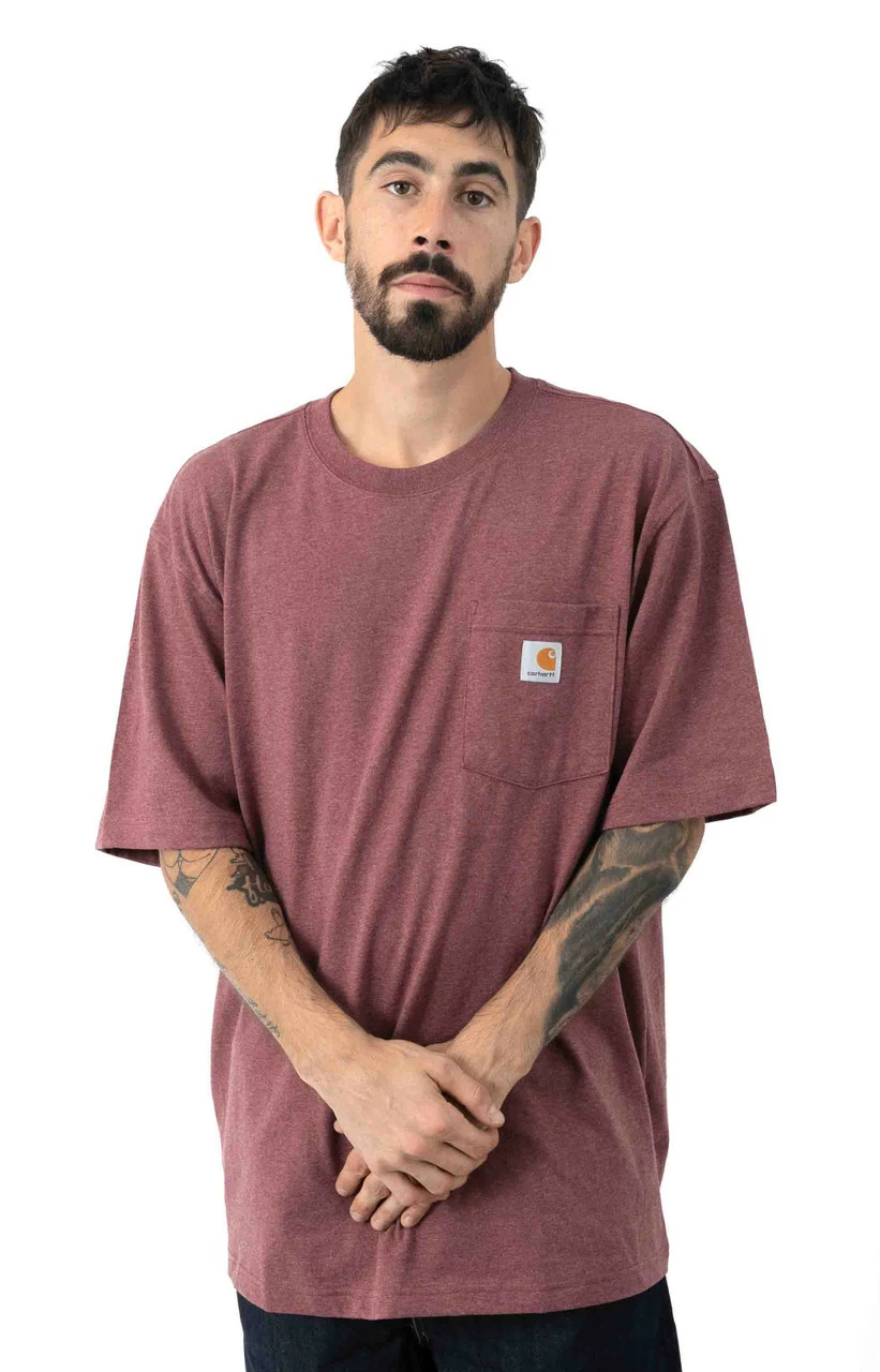 Budget ๐ Carhartt Men's Loose Fit Heavyweight Short Sleeve Pocket T-Shirt โญ 43 Budget ๐ Carhartt Men's Loose Fit Heavyweight Short Sleeve Pocket T-Shirt โญ - Image 41