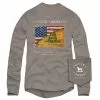 Buy ❤️ OVER UNDER CLOTHING OVER UNDER Long Sleeve Flag T-Shirt ✨