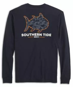 Best deal 😉 Southern Tide Men's Long Sleeve Skipjack Camo Tee 😀