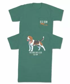 Buy 🧨 Old Row The Good Boys Club Beagle Pocket Tee 😉