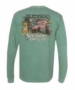 New 🎉 Southern Fried Cotton Southern Patriots Long Sleeve Tee 💯