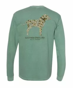 Best reviews of 🎉 Southern Fried Cotton Old School Hound Long Sleeve Tee 🧨