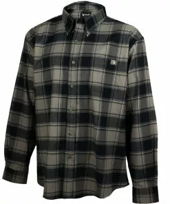 Promo 🌟 Local Boy Outfitters Local Boy Men's Stretch Flannel - Navy/Gray 😉