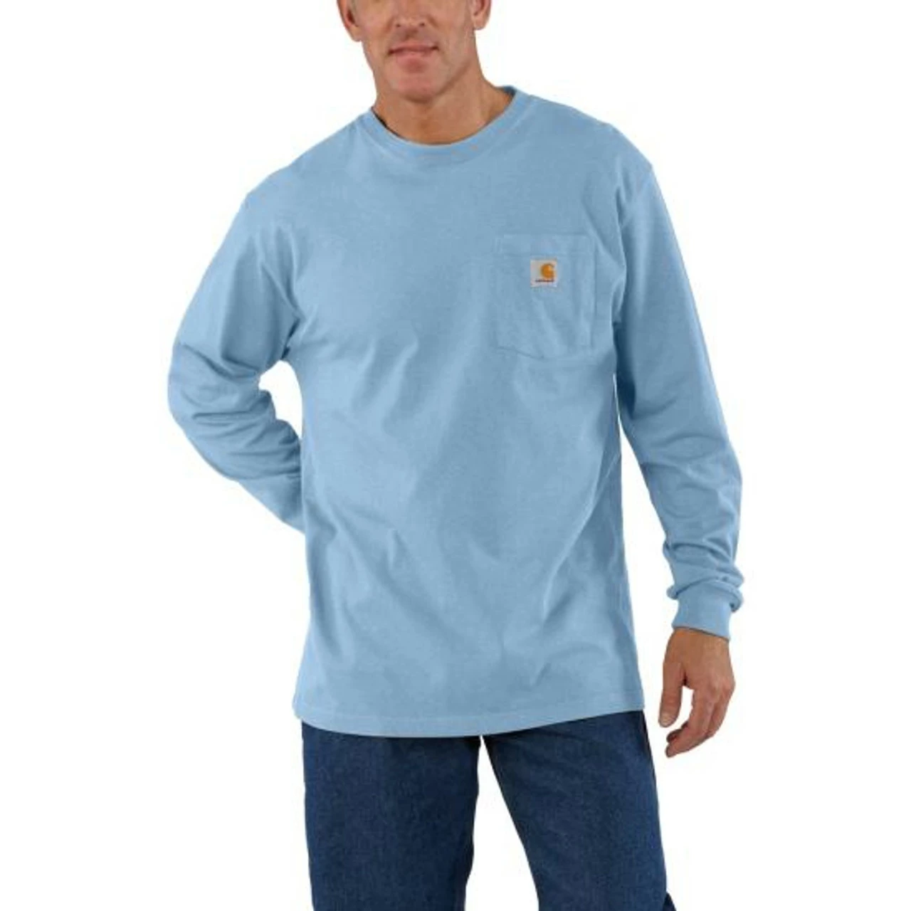 Discount ✨ Carhartt Men's Long Sleeve Workwear Crewneck T-Shirt 😀 3 Discount ✨ Carhartt Men's Long Sleeve Workwear Crewneck T-Shirt 😀