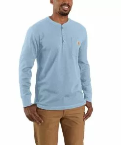 Frogg Toggs-shop 22 Cheapest 🧨 Carhartt Men's Heavyweight Long Sleeve Thermal Henley 😍