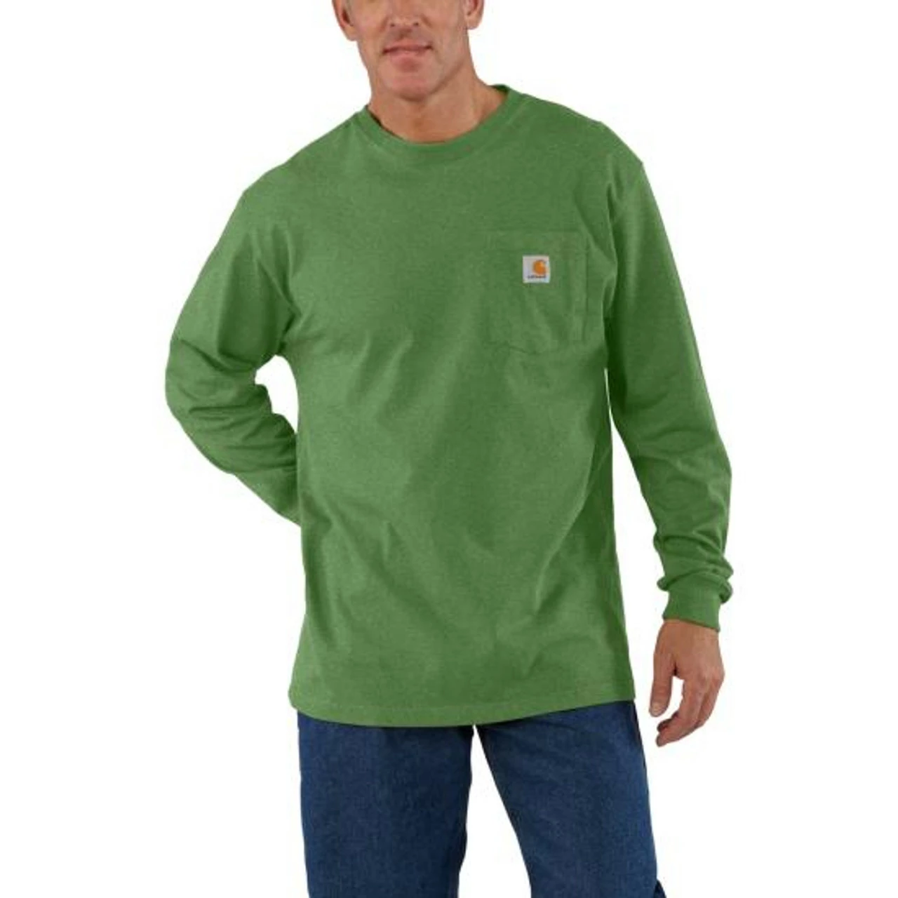 Discount ✨ Carhartt Men's Long Sleeve Workwear Crewneck T-Shirt 😀 4 Discount ✨ Carhartt Men's Long Sleeve Workwear Crewneck T-Shirt 😀 - Image 2