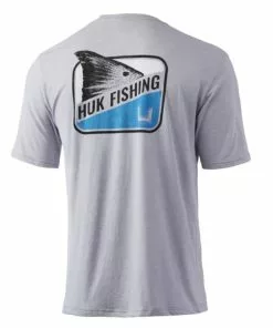 Buy ⭐ Huk Red Fin Badge T-Shirt 🎉