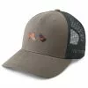 Promo 🌟 Fish Hippie Backwater Trucker Hat Grey ✔️ -Frogg Toggs-shop backwater1 02901.1661186457