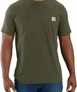 New 🎁 Carhartt Force Relaxed Fit Midweight Short-sleeve Pocket T-Shirt 🔔 -Frogg Toggs-shop basil 61458.1659124478