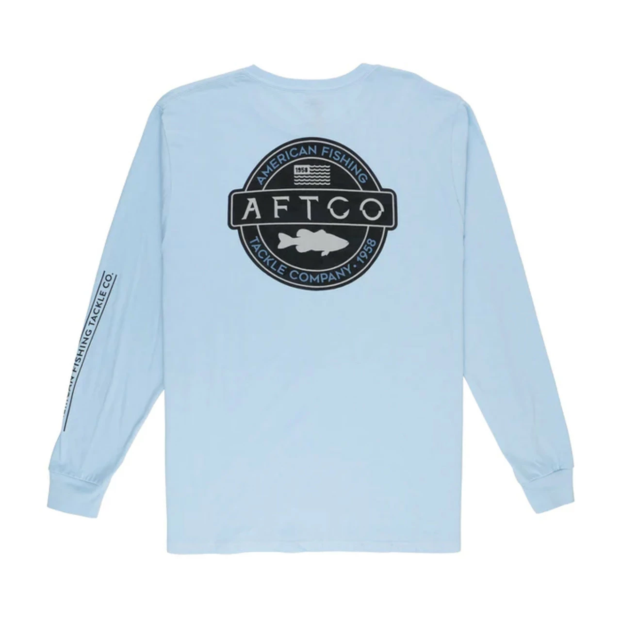 Promo ๐ฅฐ Aftco Bass Patch Long Sleeve T-Shirt โญ 3 Promo ๐ฅฐ Aftco Bass Patch Long Sleeve T-Shirt โญ