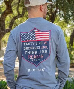 Deals 🛒 Burlebo Party Like W Long Sleeve T-Shirt 👏