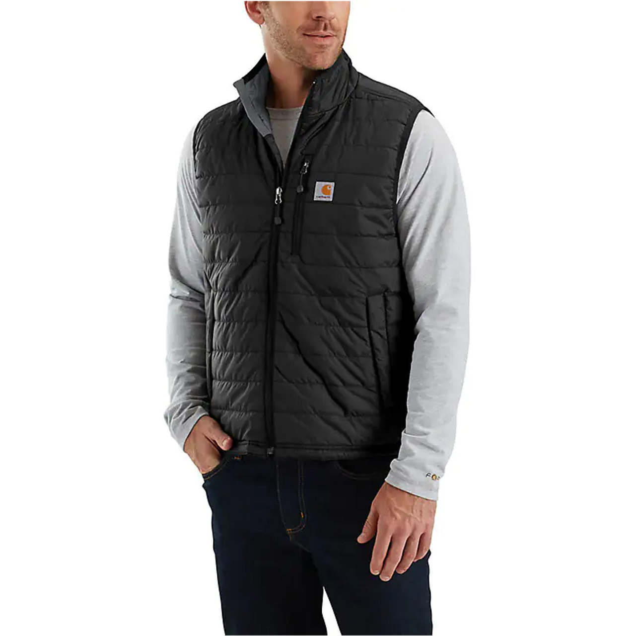 Brand new ⭐ Carhartt Men's Rain Defender Relaxed Fit Lightweight Insulated Vest ❤️ 3 Brand new ⭐ Carhartt Men's Rain Defender Relaxed Fit Lightweight Insulated Vest ❤️