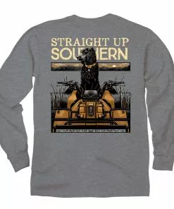 Cheap 💯 Straight Up Southern Boykin 4 Wheeler Long Sleeve T-Shirt 💯