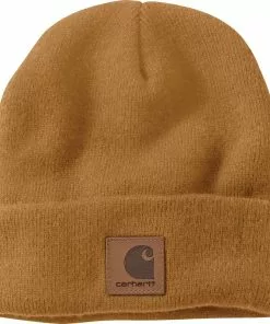Cheapest 🌟 Carhartt Tonal Patch Beanie 😉 -Frogg Toggs-shop brown 60759.1666894846