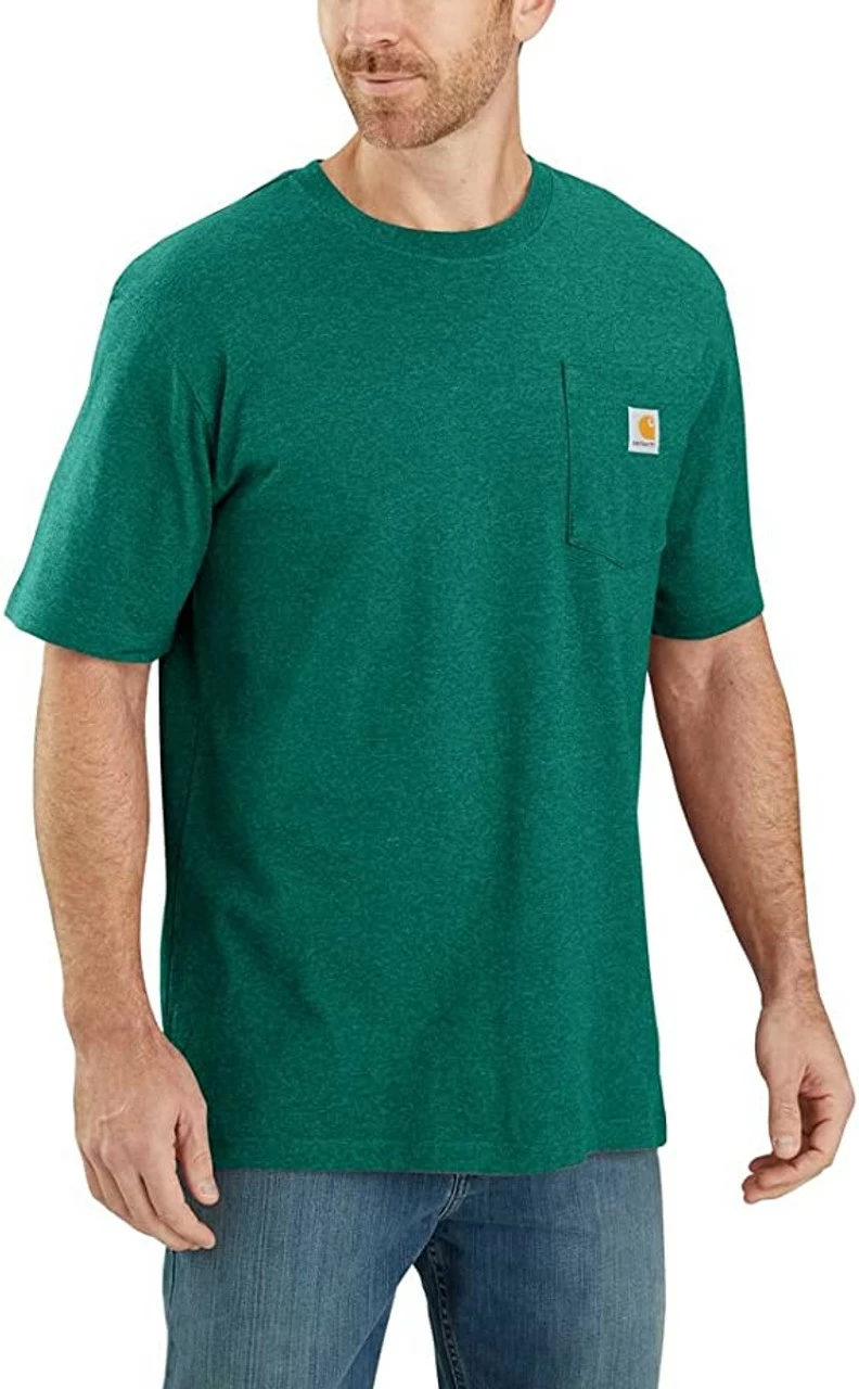 Budget ๐ Carhartt Men's Loose Fit Heavyweight Short Sleeve Pocket T-Shirt โญ 19 Budget ๐ Carhartt Men's Loose Fit Heavyweight Short Sleeve Pocket T-Shirt โญ - Image 17