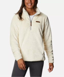 Wholesale 😍 Columbia Sportswear Columbia 👩 Women's Fire Side Quarter Zip Sherpa Fleece ✔️ -Frogg Toggs-shop chalk 61951.1663591982