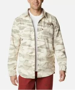 New ✨ Columbia Sportswear Columbia Men's PHG Bucktail™ Fleece Over 👚 Shirt 😀