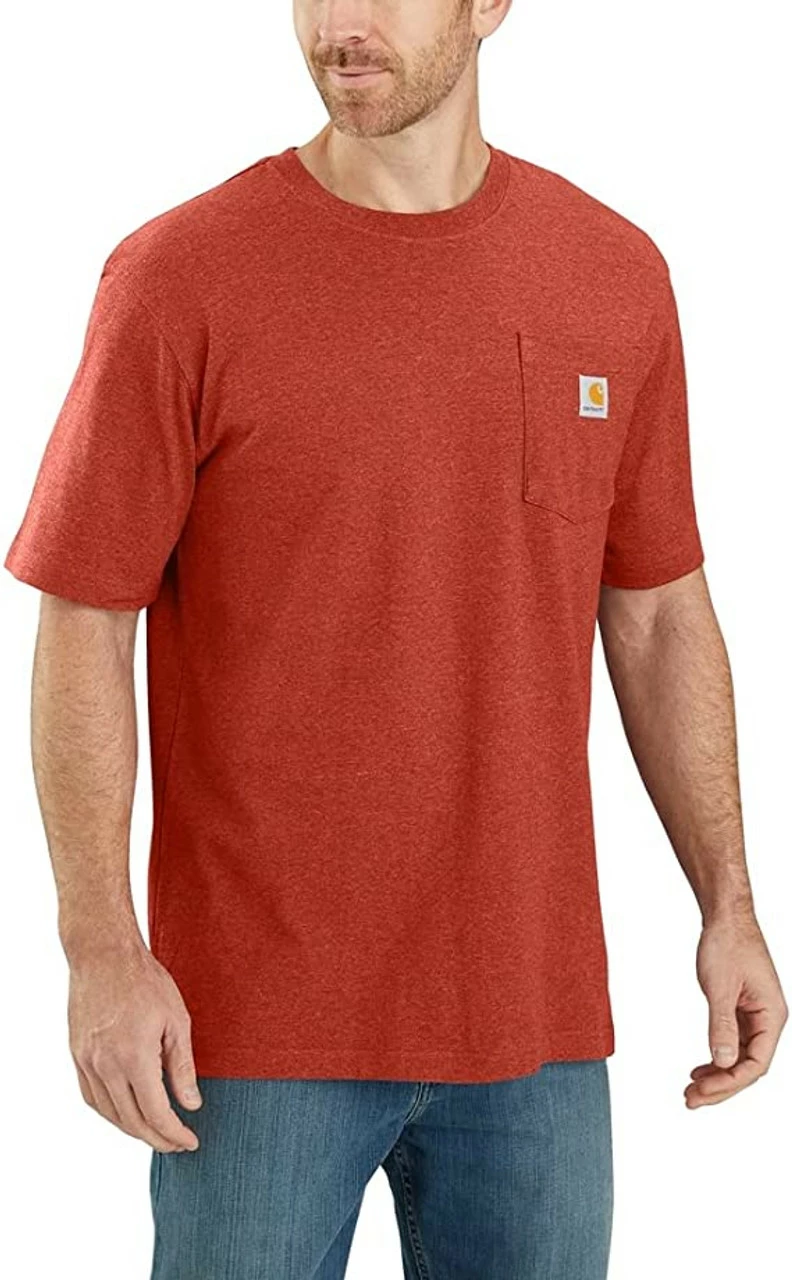 Budget ๐ Carhartt Men's Loose Fit Heavyweight Short Sleeve Pocket T-Shirt โญ 20 Budget ๐ Carhartt Men's Loose Fit Heavyweight Short Sleeve Pocket T-Shirt โญ - Image 18