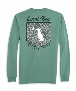 Best deal ✔️ Local Boy Outfitters Local Boy Localflage Crest Long Sleeve T-Shirt 😍