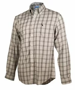 Deals 🌟 Local Boy Outfitters Local Boy 👗 Dress 👕 Shirt - Dark Brown/Brown/Tan/White 👏