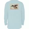 Deals 🧨 Coastal Cotton Ether Scaup Duck Stamp Long Sleeve T-Shirt 😉 -Frogg Toggs-shop ether 40537.1666723610