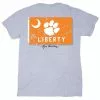 Wholesale 🤩 Palmetto 👚 Shirt Co. Clemson Liberty Flag T-Shirt ⭐