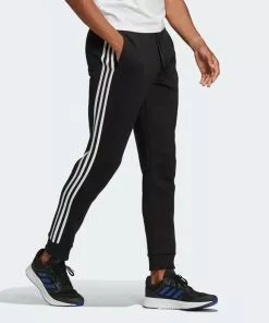 Best Sale π Adidas Essentials French Terry Tapered Cuff 3 Stripe Pants π