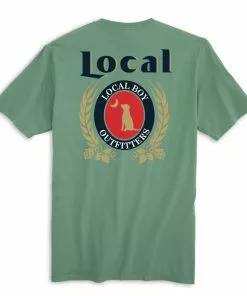 Outlet ❤️ Local Boy Outfitters Local Boy Miller Local T-Shirt - Light Green 🛒