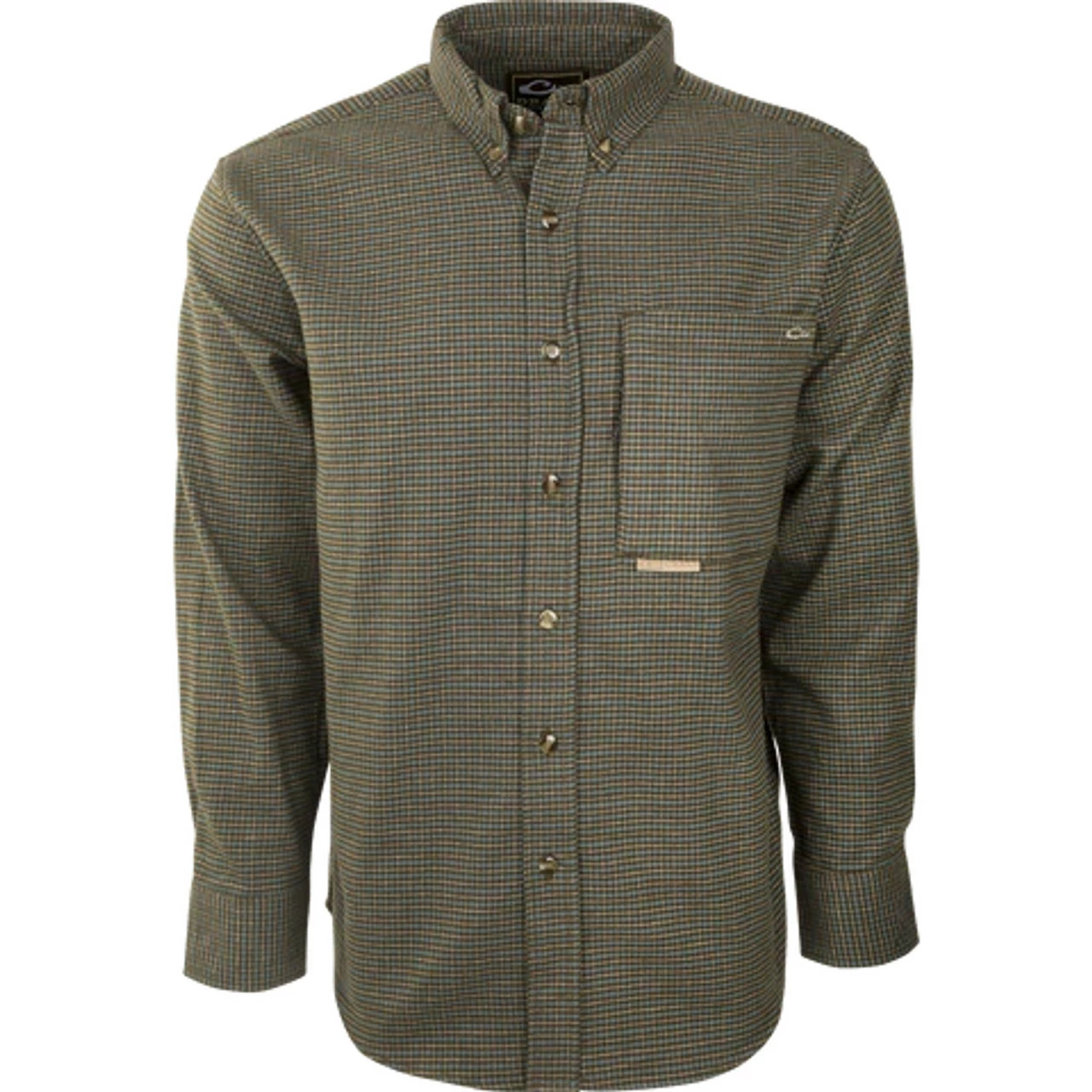 Discount ๐คฉ Drake Men's Autumn Brushed Twill ๐ Shirt โญ 4 Discount ๐คฉ Drake Men's Autumn Brushed Twill ๐ Shirt โญ - Image 2