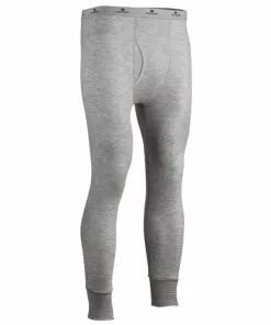 Best Pirce 💯 INDERA MILLS Indera Men's 2 Layer Merino Performance Pant Grey 🔥