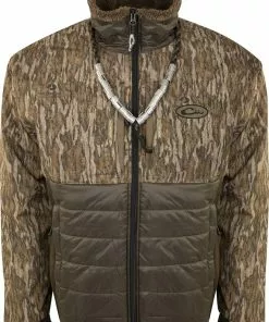Buy 😍 Drake Waterfowl LST Guardian Flex Double Down Eqwader Full Zip Jacket 🥰