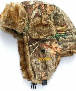 Promo 🤩 Hot Shot Men's Camo Sabre Trapper Hat 🤩