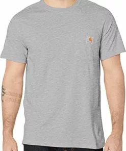 New 🎁 Carhartt Force Relaxed Fit Midweight Short-sleeve Pocket T-Shirt 🔔 -Frogg Toggs-shop heather 72037.1659124478
