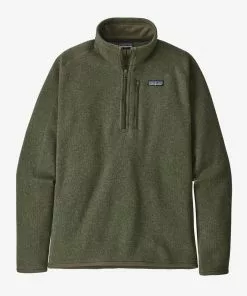 Best reviews of 🛒 PATAGONIA INC. Patagonia Men's Better Sweater 1/4 Zip Fleece - Industrial Green 🔔