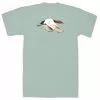 Deals ⭐ Coastal Cotton Canvas Back Jade Short Sleeve T-Shirt ⌛ -Frogg Toggs-shop jade 29362.1661182966