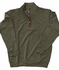 Best Sale 👍 Coastal Cotton Jade 1/4 Zip ✨