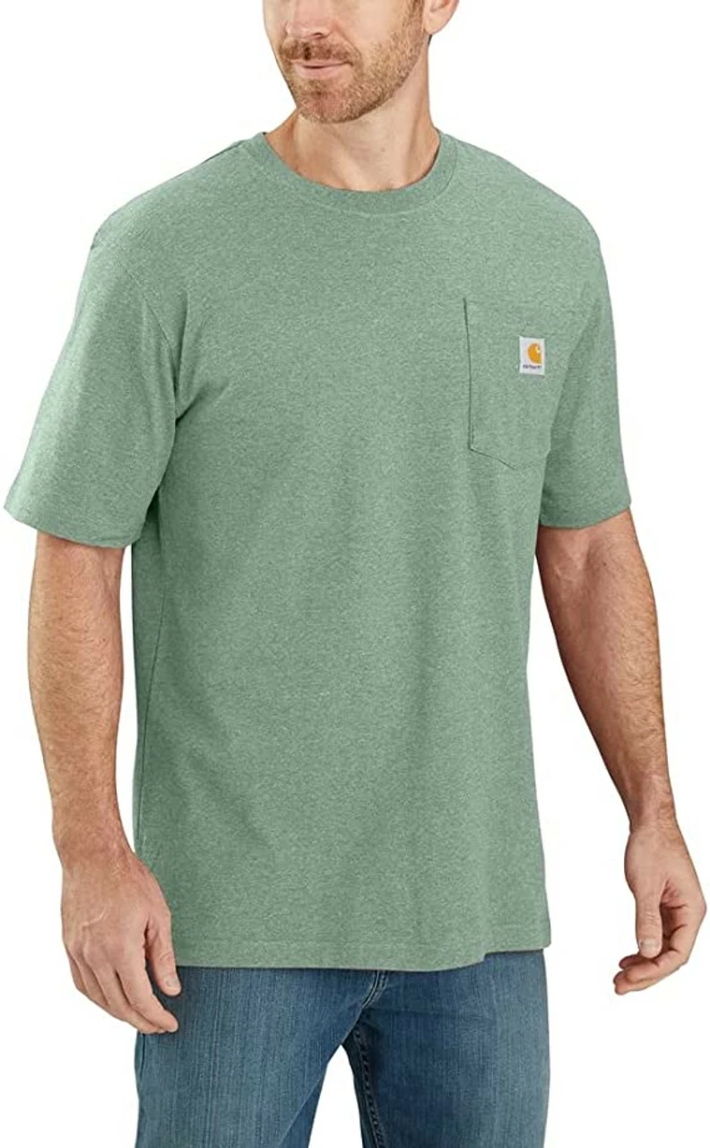 Budget ๐ Carhartt Men's Loose Fit Heavyweight Short Sleeve Pocket T-Shirt โญ 14 Budget ๐ Carhartt Men's Loose Fit Heavyweight Short Sleeve Pocket T-Shirt โญ - Image 12