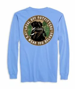 Cheapest ⭐ Local Boy Outfitters Local Boy Long Sleeve Lab On Retrieve T-Shirt 👍
