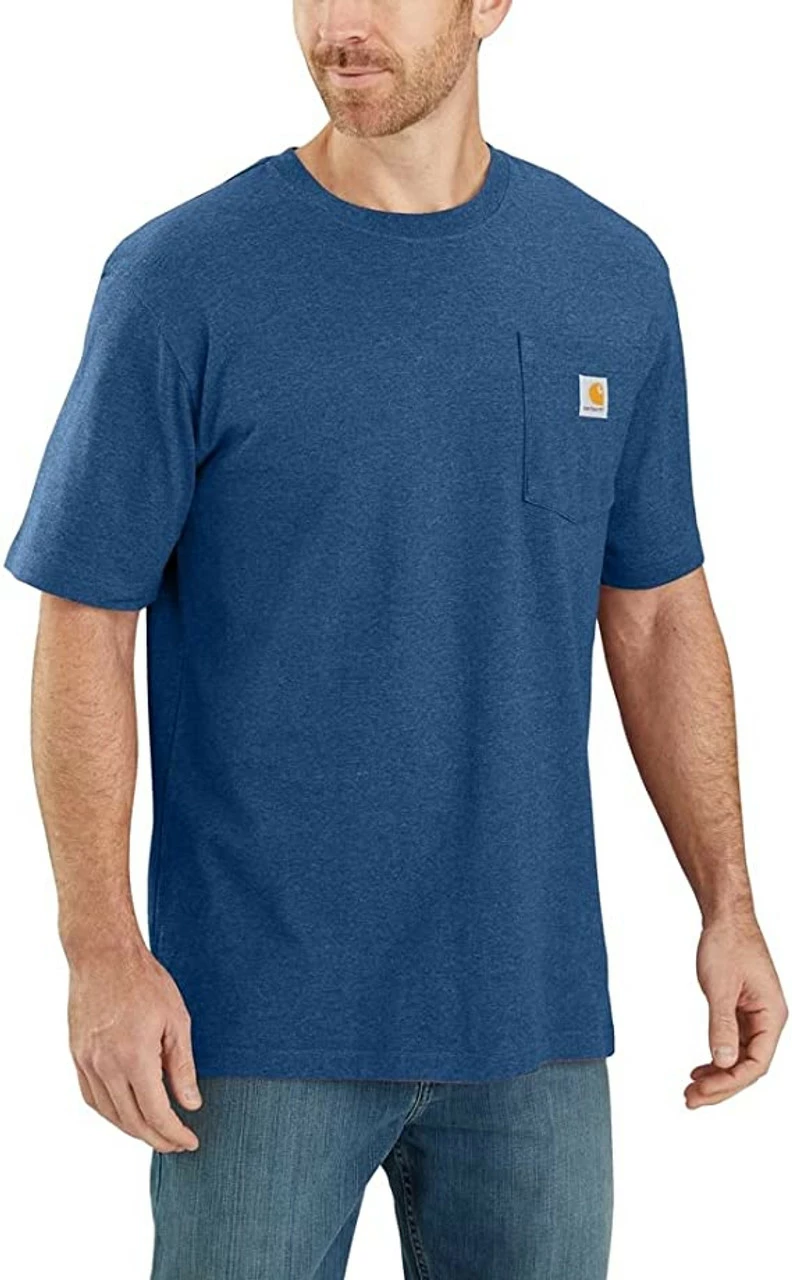 Budget ๐ Carhartt Men's Loose Fit Heavyweight Short Sleeve Pocket T-Shirt โญ 11 Budget ๐ Carhartt Men's Loose Fit Heavyweight Short Sleeve Pocket T-Shirt โญ - Image 9