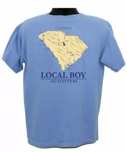 Best Pirce 🔥 Local Boy Outfitters Local Boy South Carolina Waterways Short Sleeve T-Shirt 🔔