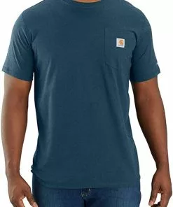 New 🎁 Carhartt Force Relaxed Fit Midweight Short-sleeve Pocket T-Shirt 🔔 -Frogg Toggs-shop light 83717.1659124478