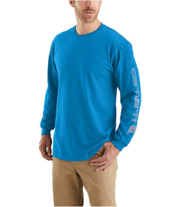 Wholesale 🌟 Carhartt Men's Long Sleeve Logo T-Shirt 👍 -Frogg Toggs-shop marine 00171.1665151720