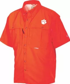 Coupon ⭐ Drake Clemson Wingshooter's 👕 Shirt Short Sleeve 🛒