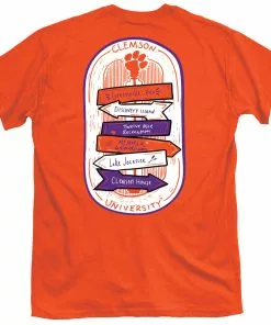 New 😀 Palmetto 👕 Shirt Co. Clemson Campus Signs T-Shirt 🌟