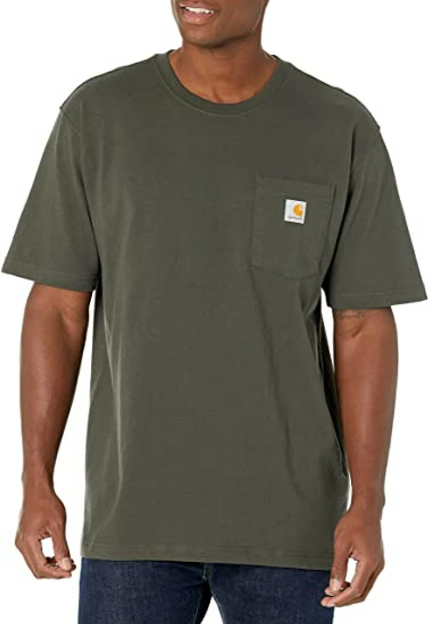 Budget ๐ Carhartt Men's Loose Fit Heavyweight Short Sleeve Pocket T-Shirt โญ 16 Budget ๐ Carhartt Men's Loose Fit Heavyweight Short Sleeve Pocket T-Shirt โญ - Image 14