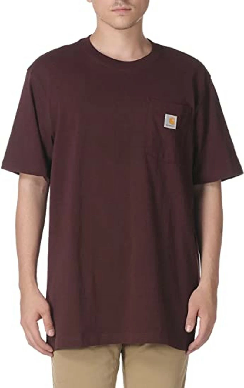 Budget ๐ Carhartt Men's Loose Fit Heavyweight Short Sleeve Pocket T-Shirt โญ 8 Budget ๐ Carhartt Men's Loose Fit Heavyweight Short Sleeve Pocket T-Shirt โญ - Image 6